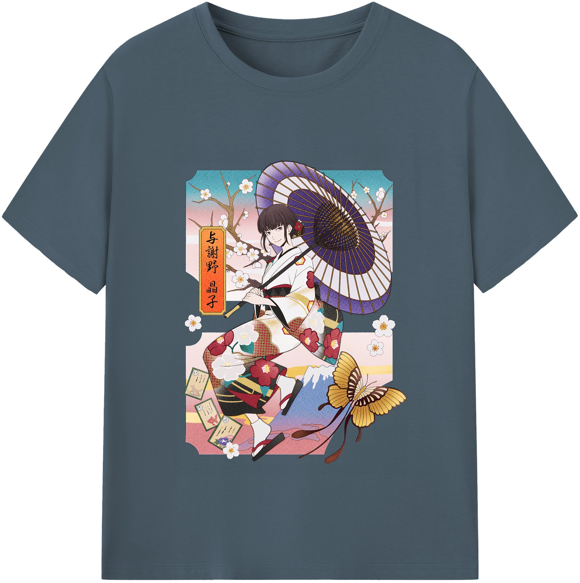 （画像用） 文豪ストレイドッグス Bungo Stray Dogs 綿100％半袖Tシャツ（フロントプリント）